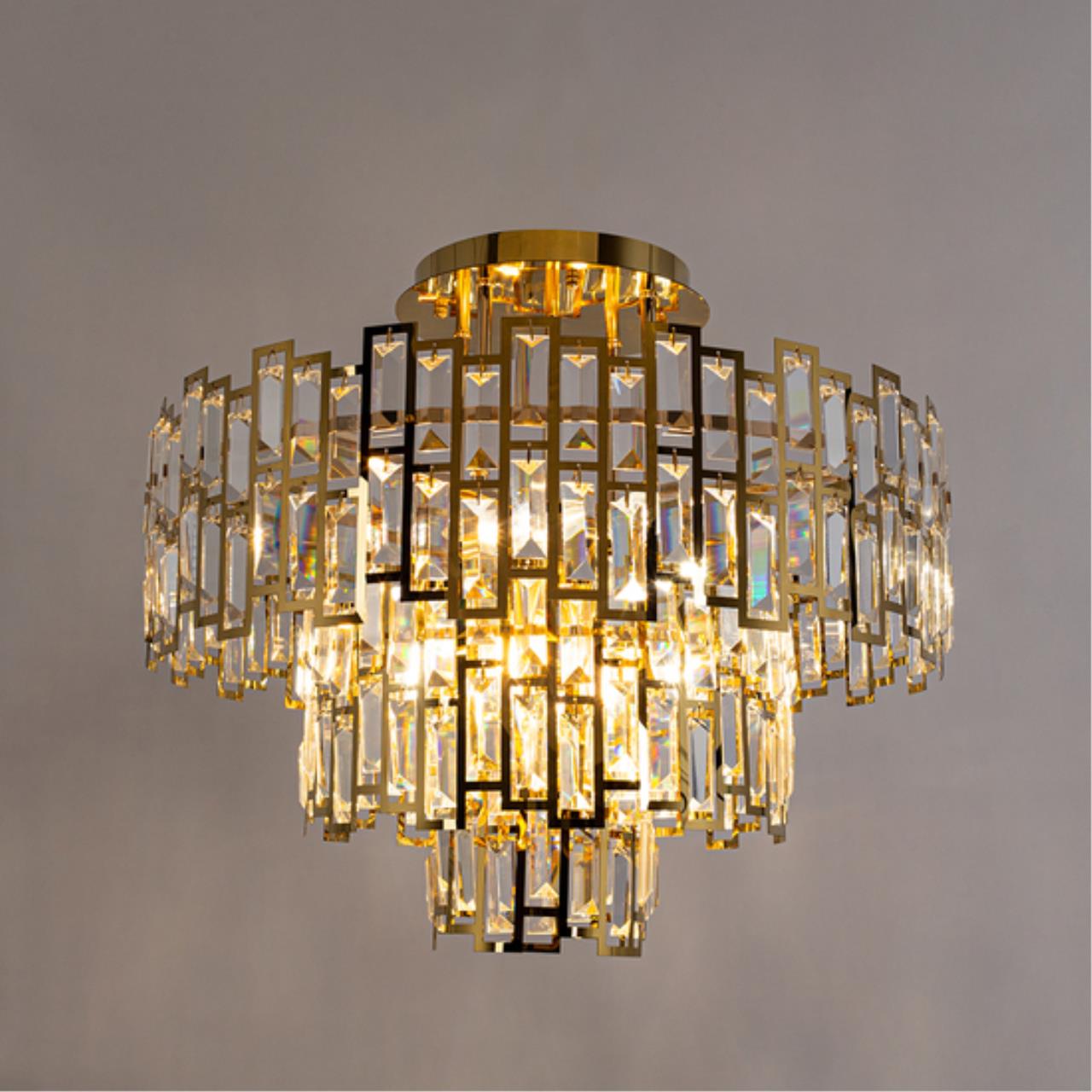Дополнительная картинка Потолочный светильник Arte Lamp MINTAKA A1005PL-10GO