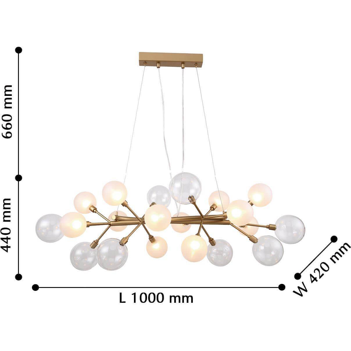 Дополнительная картинка Подвесная люстра Favourite Babylon 2515-12P