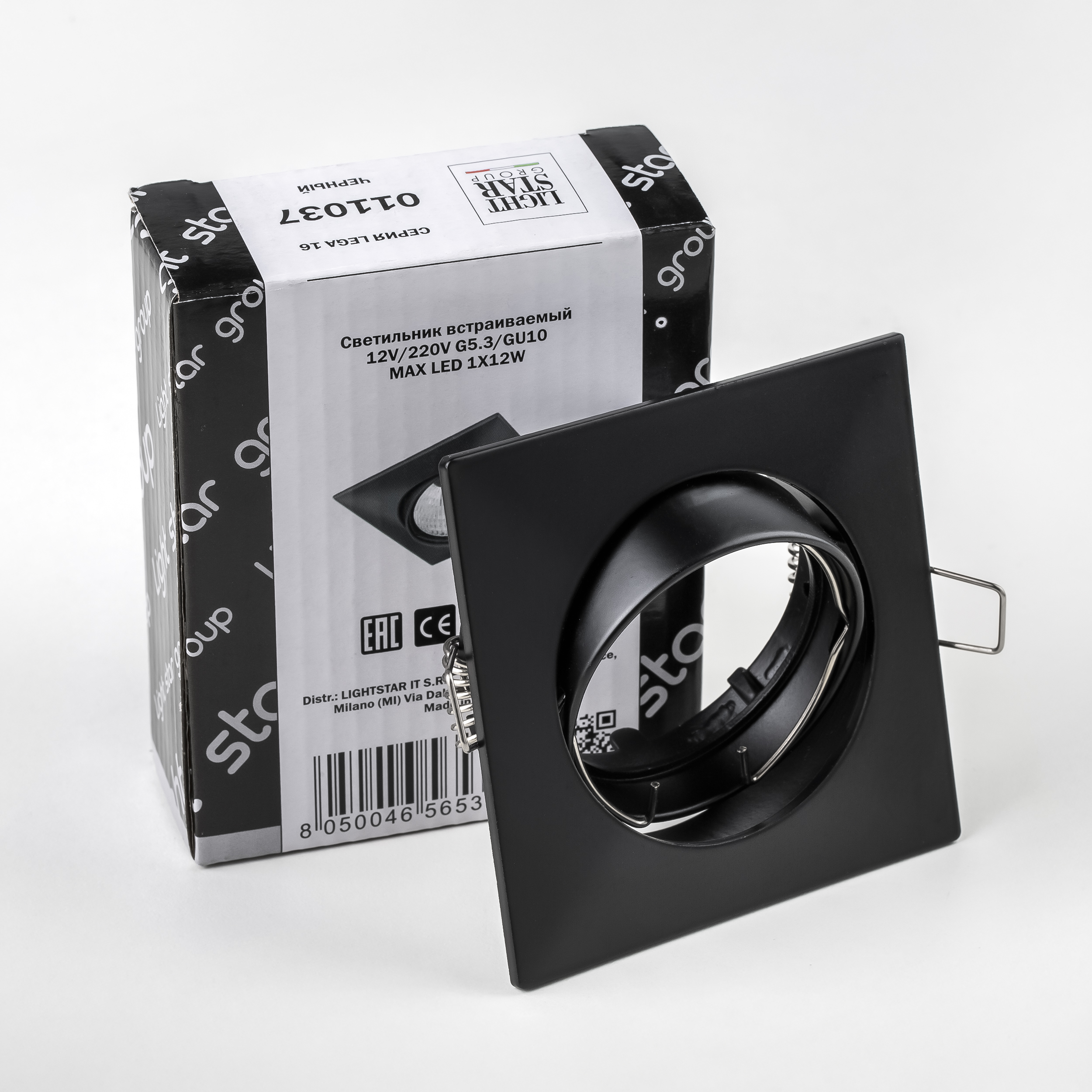 Дополнительная картинка Встраиваемый светильник Lightstar Lega 16 011037