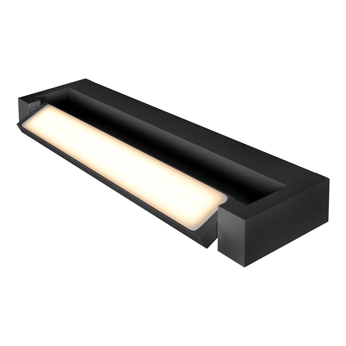 Картинка Настенный светодиодный светильник iLedex Firefox W1173-1 BK