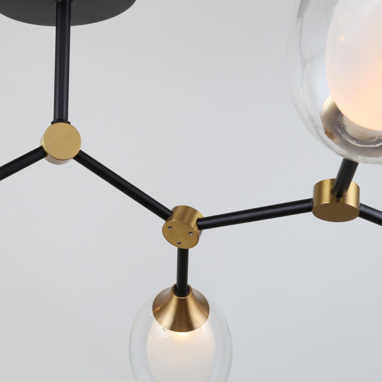 Дополнительная картинка Потолочная люстра Ovo 4083-8P