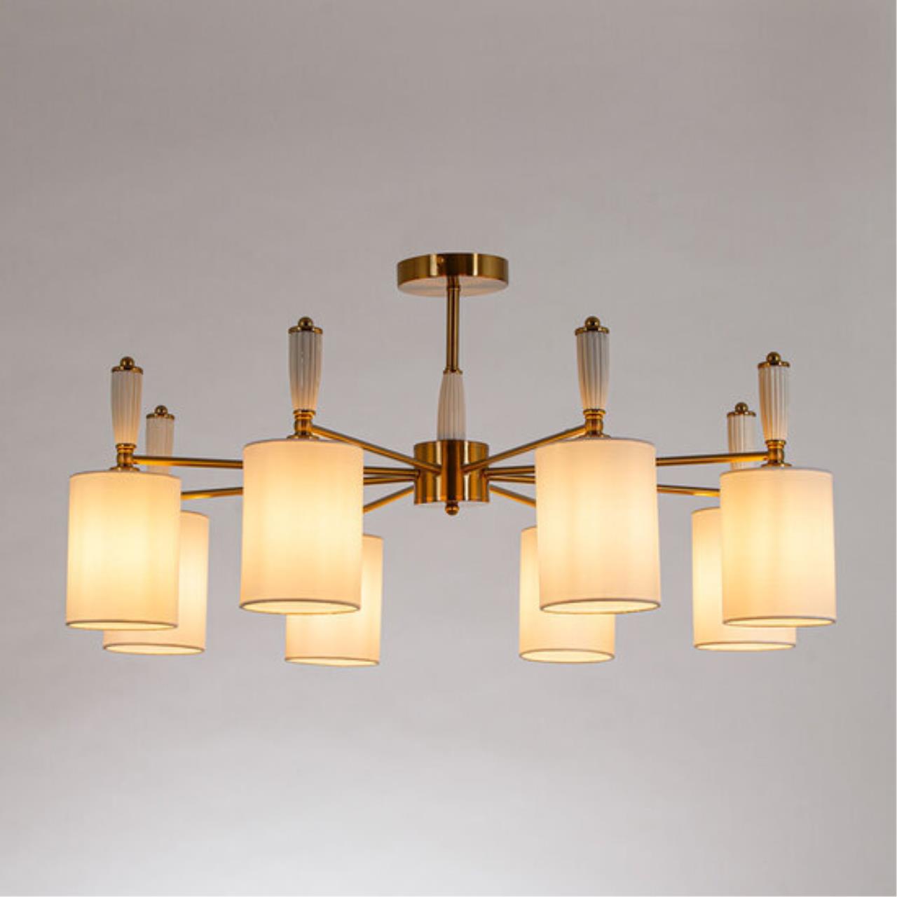 Люстра на штанге Arte Lamp WAVERLEY A4102PL-8PB — фото 5