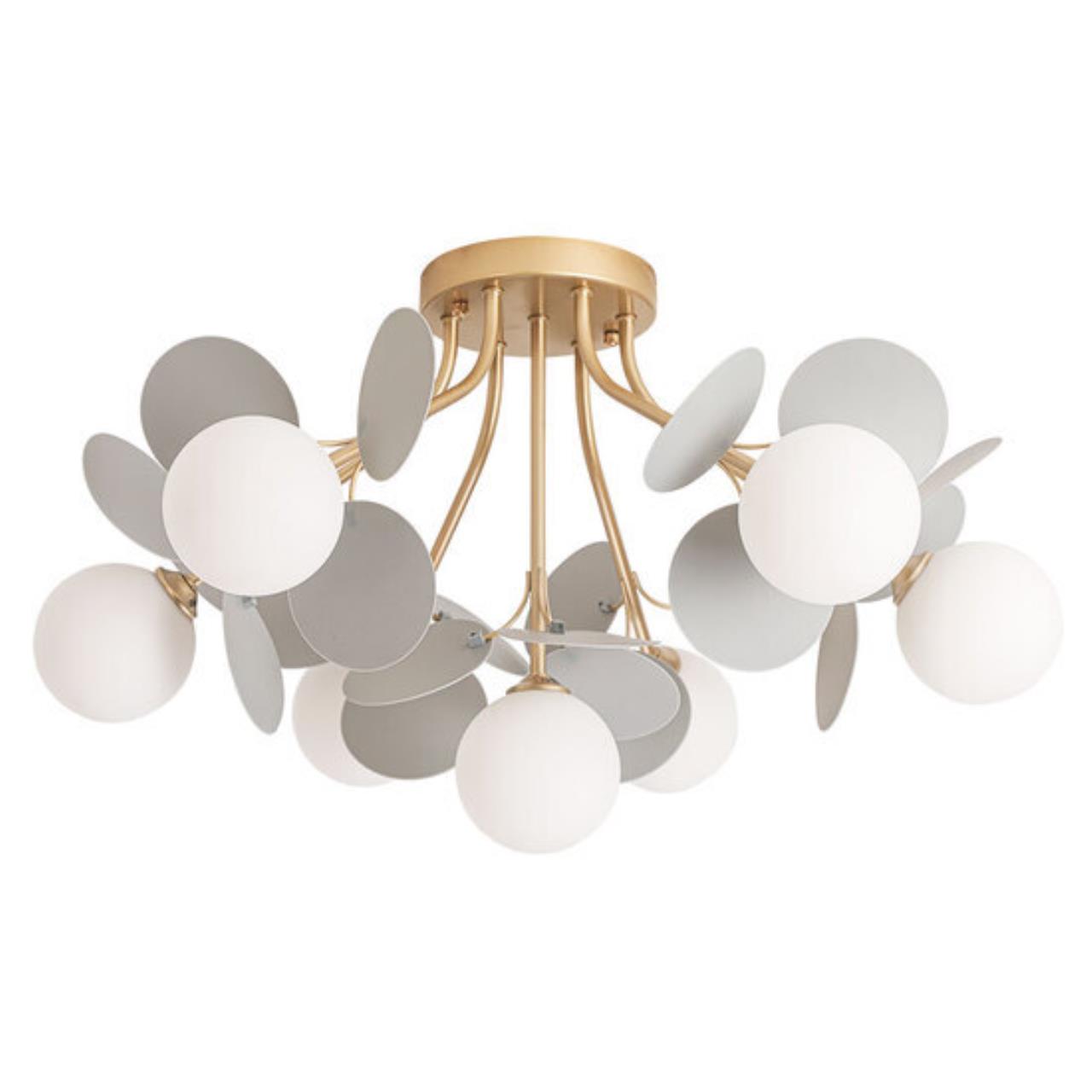 люстры потолочная люстра arte lamp peacock a1369pl-7gy, доставка по Казахстану 