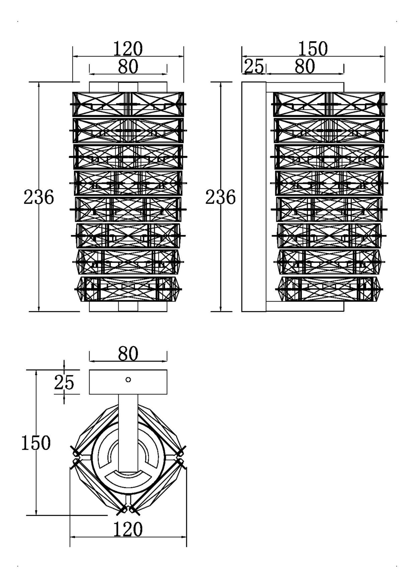 Дополнительная картинка Бра Maytoni MOD124WL-L6CH3K