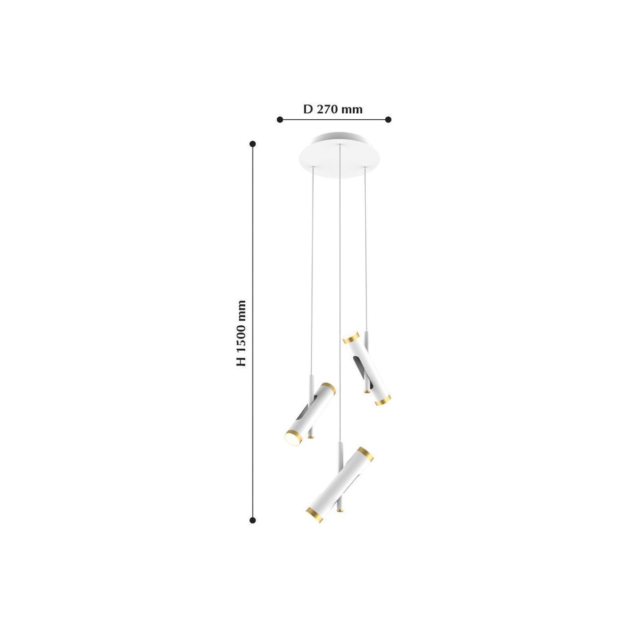 Картинка Подвесная светодиодная люстра Favourite Duplex 2323-6P