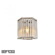 Декоративные настенные Настенный светильник iLamp Rich W9509-1 Nickel, доставка по Казахстану 