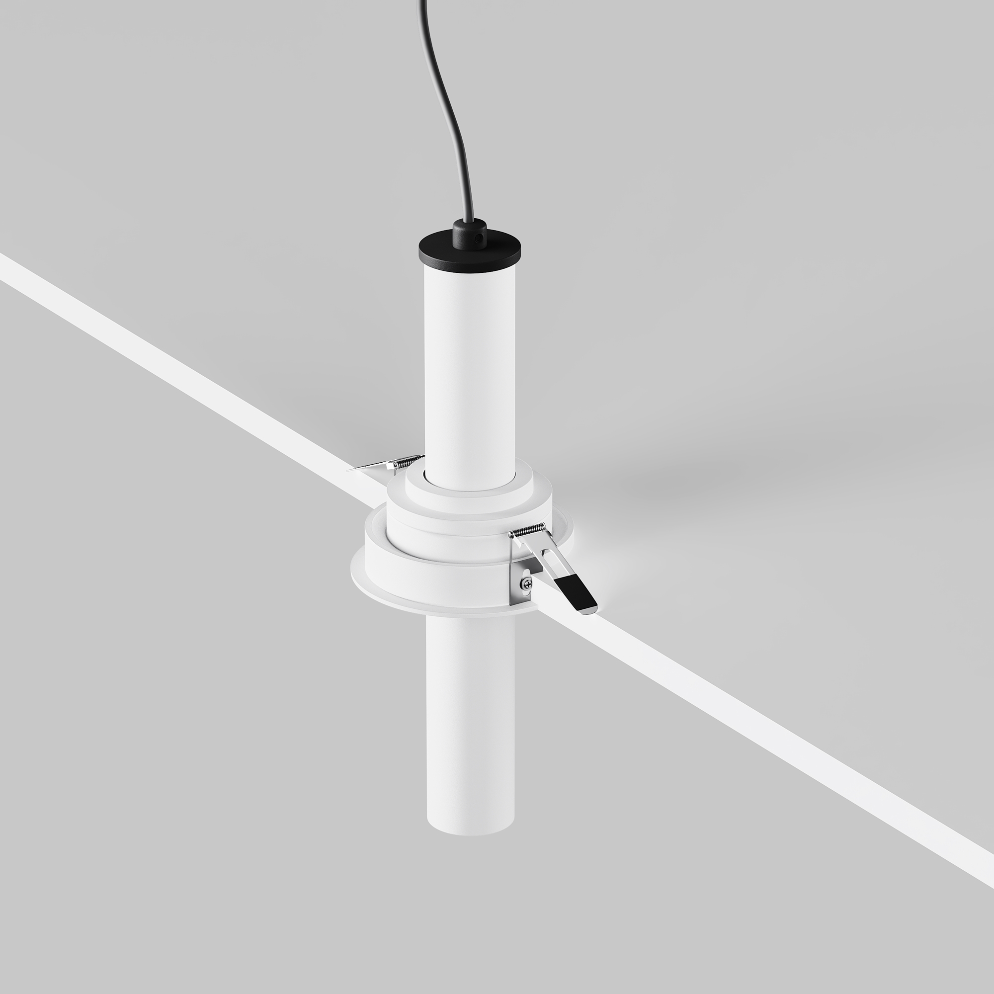 Дополнительная картинка Встраиваемый светильник Technical C140RS-L200-7W4K-W