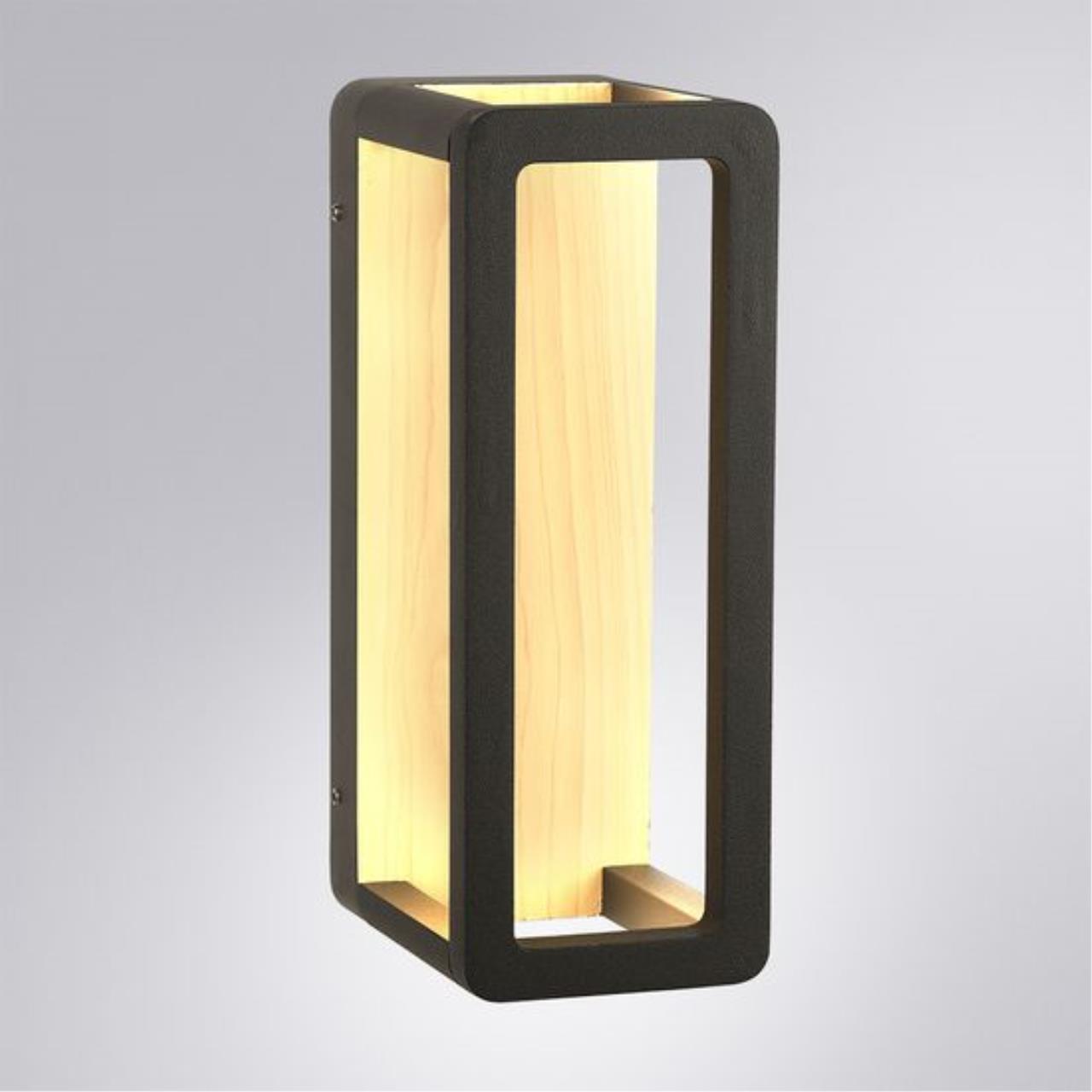 Настенный уличный светильник Arte Lamp HASSALEH A3374AL-1BR — фото 2