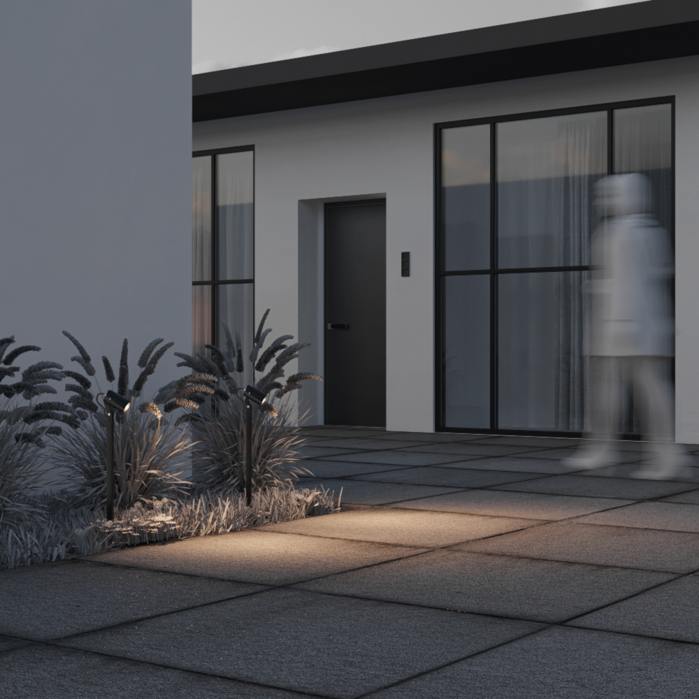 Дополнительная картинка Ландшафтный светильник Outdoor O025FL-01B1