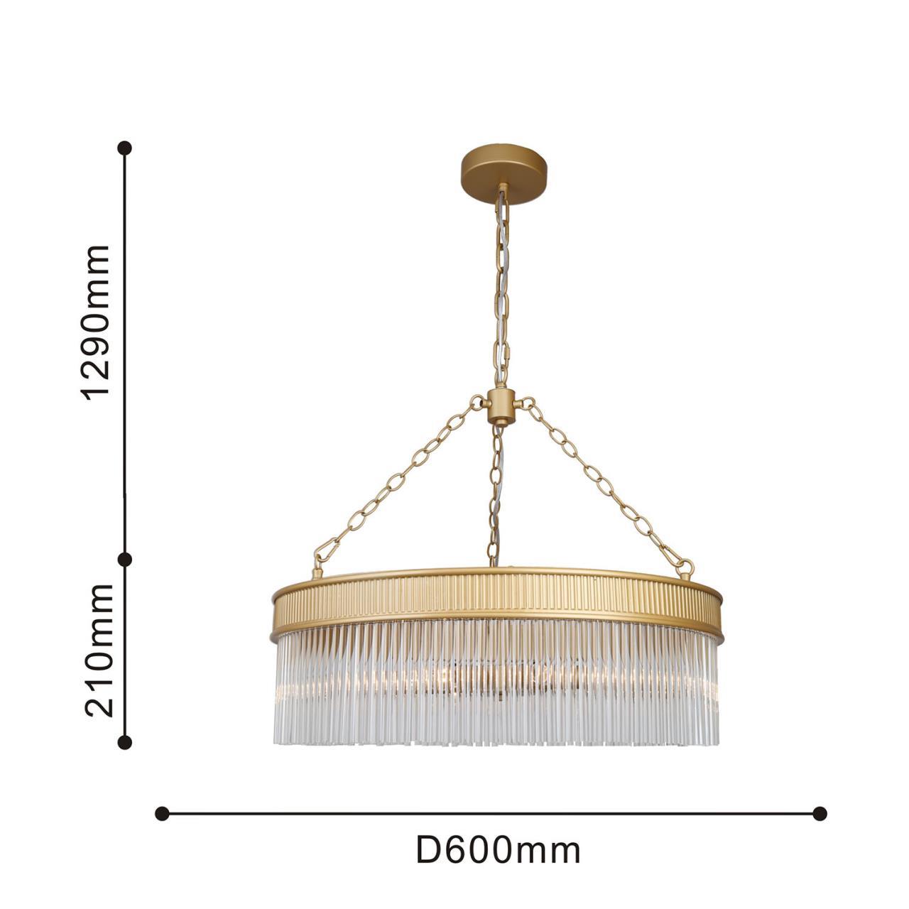 Дополнительная картинка Подвесной светильник Turris 4200-6P