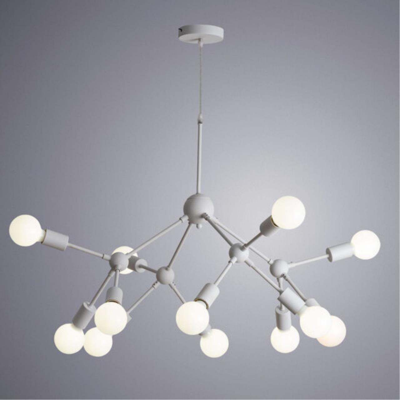 Дополнительная картинка Подвесная люстра Arte Lamp Matrix A3064SP-12WH
