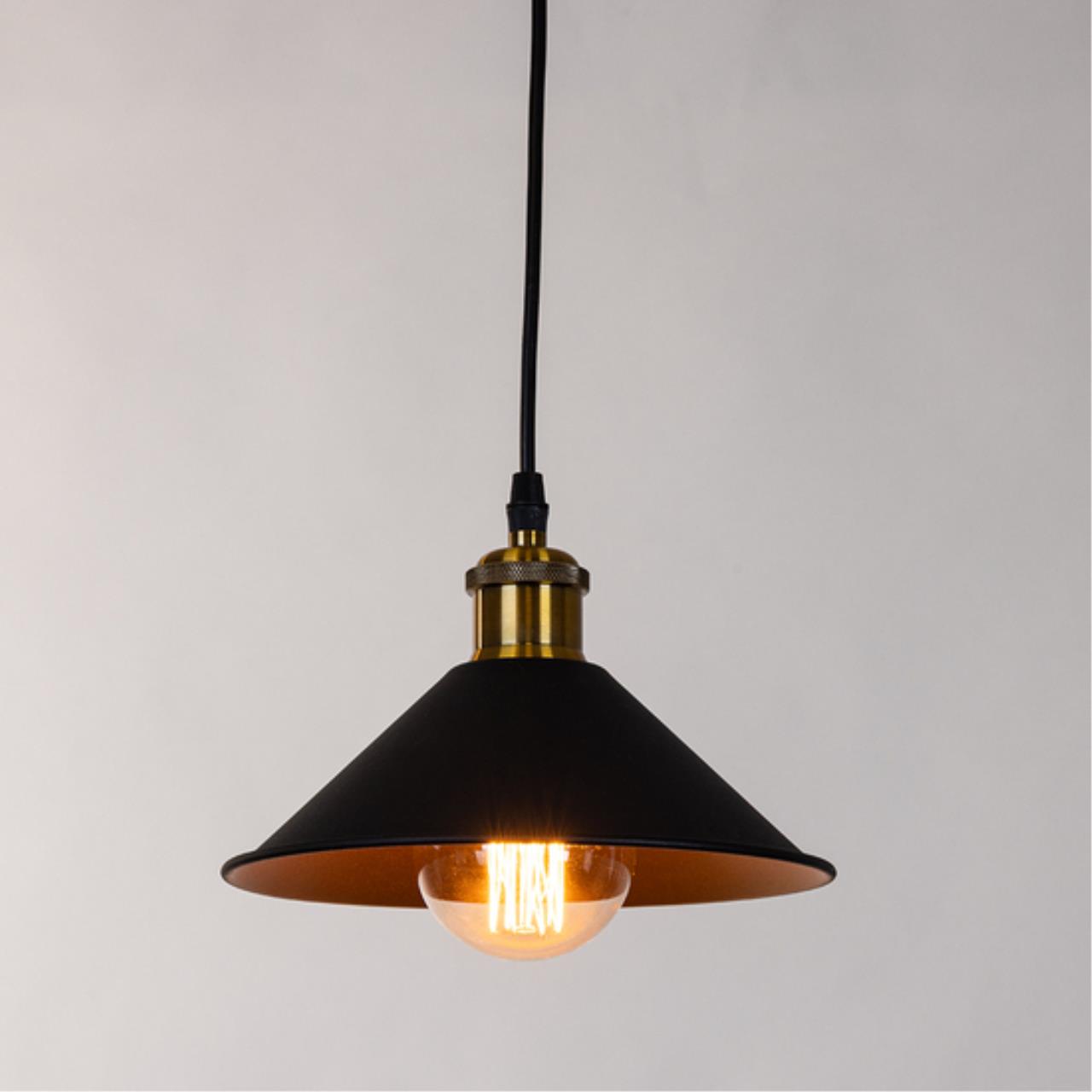 Картинка Подвесной светильник Arte Lamp CAPPELLO A7037SP-1BK
