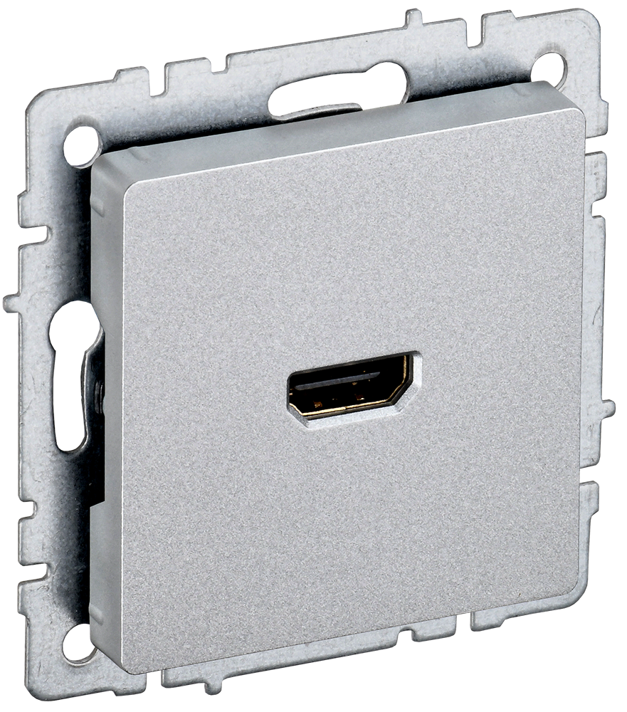 BRITE Роз. HDMI РHDMI-0-БрА алюм. IEK