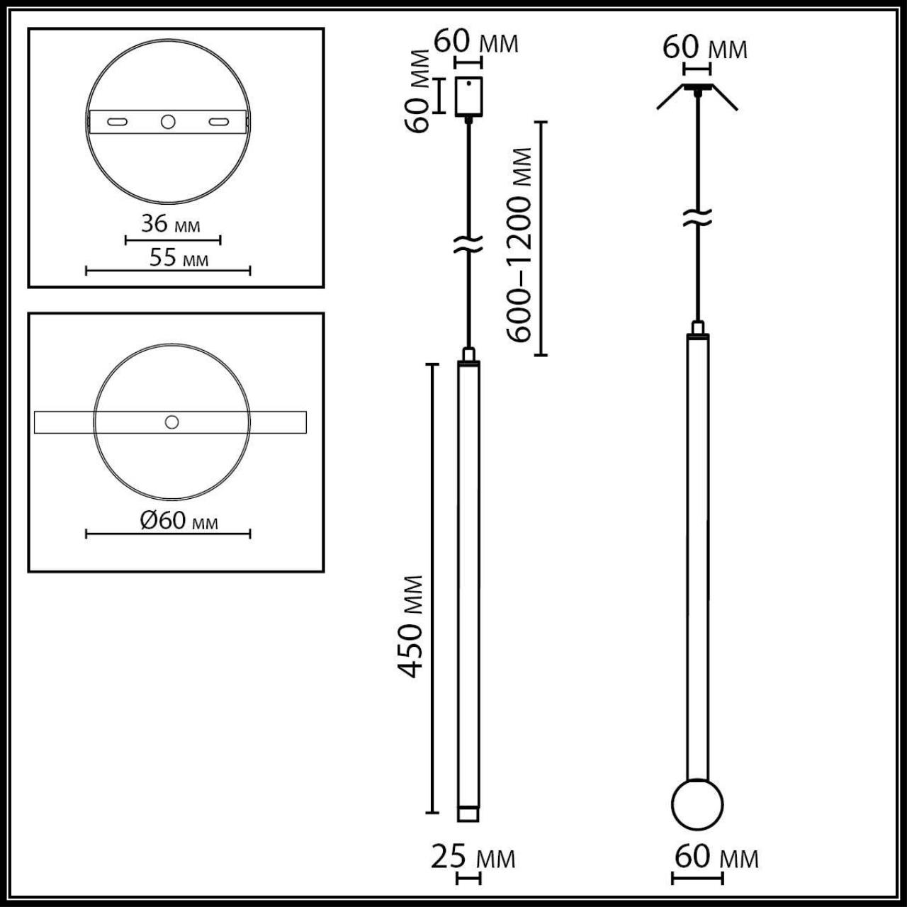 Картинка 4375/3LA Odeon Light Подвесной светильник  FIANO