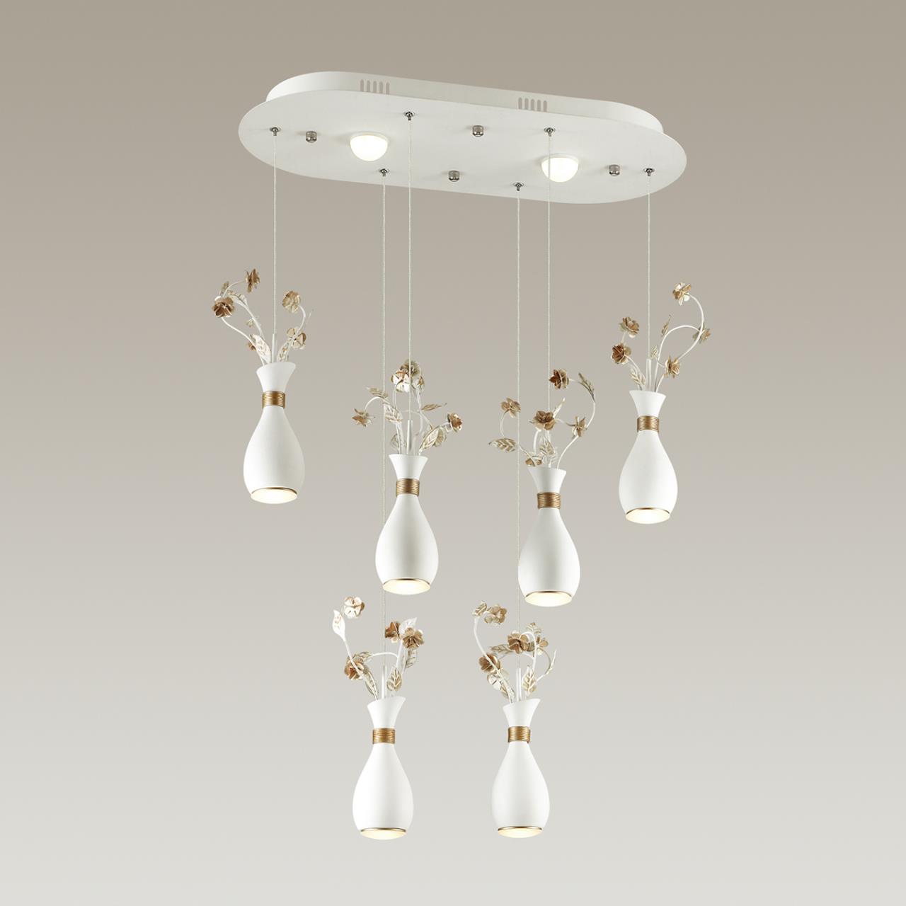 Картинка Подвесная светодиодная люстра Odeon Light Carolis 4035/36L