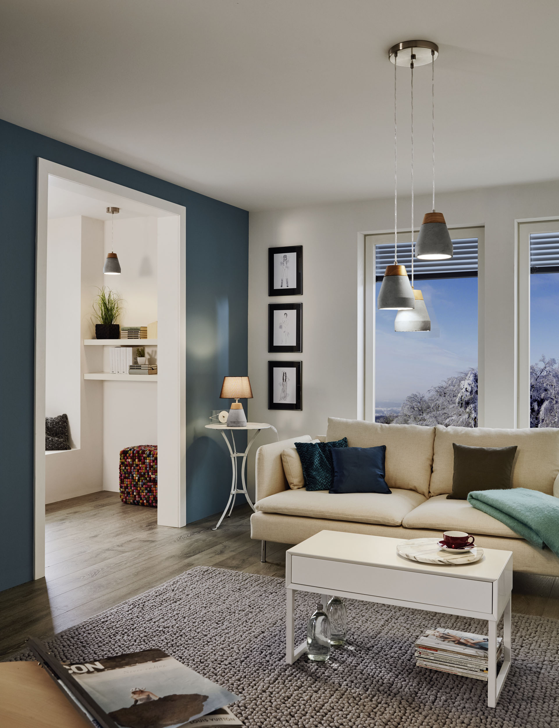 Картинка Подвесная люстра Eglo Tarega 95526