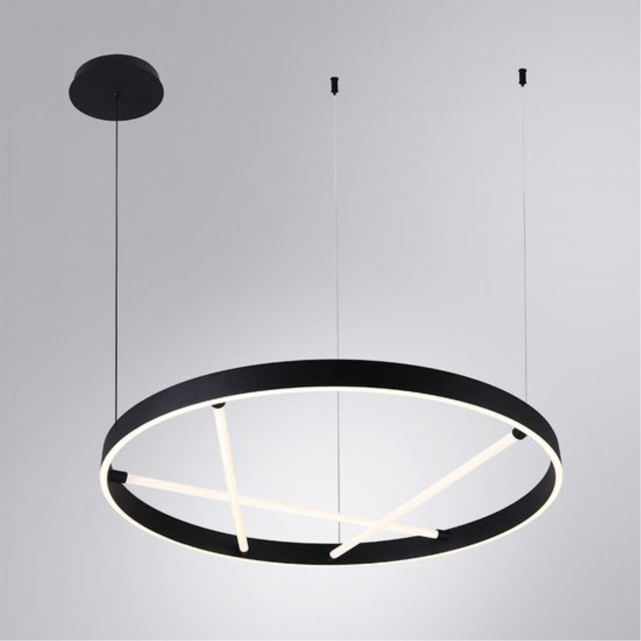 Дополнительная картинка Подвесной светильник Arte Lamp RICCO A1874SP-45BK