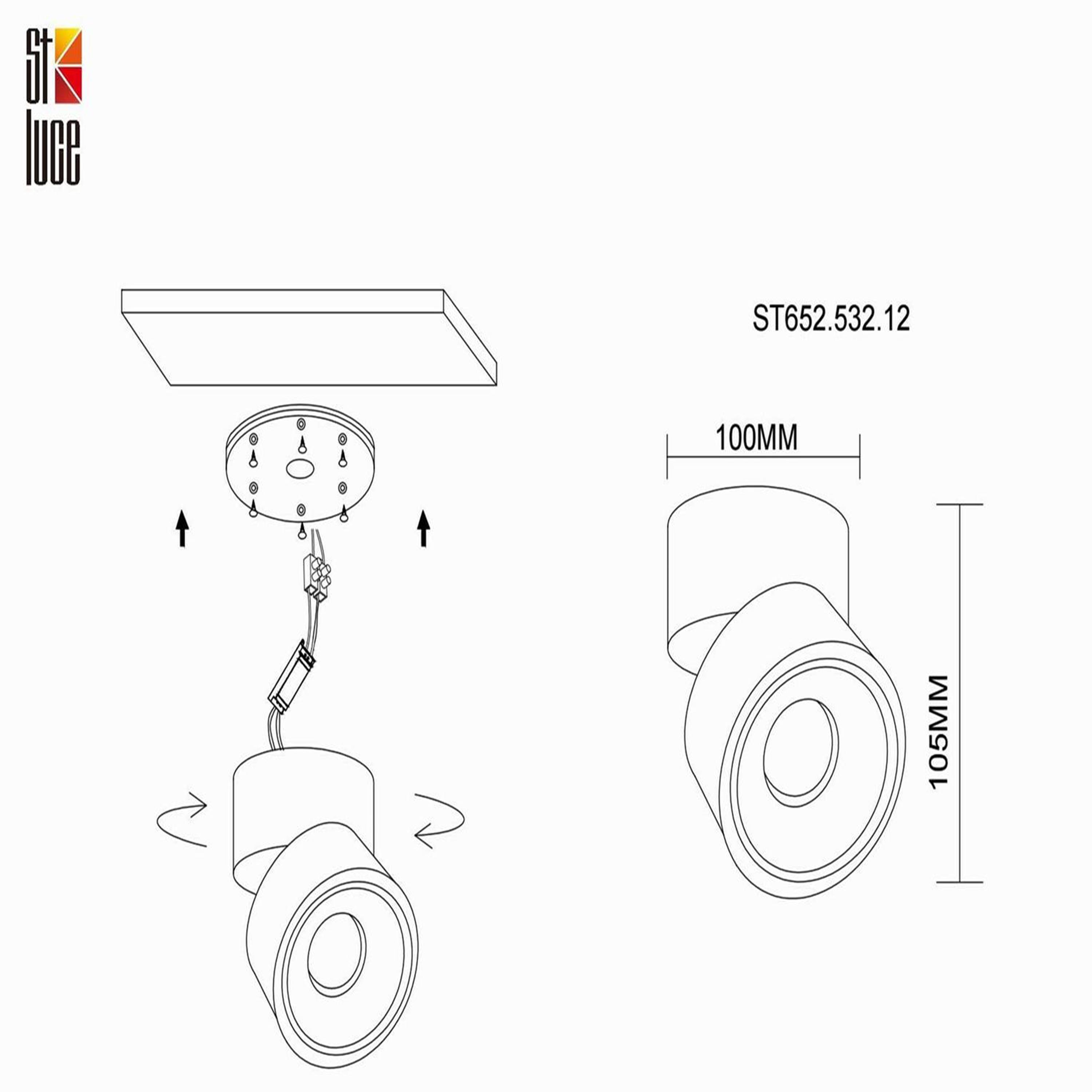 Картинка Светодиодный спот ST Luce ST652.532.12