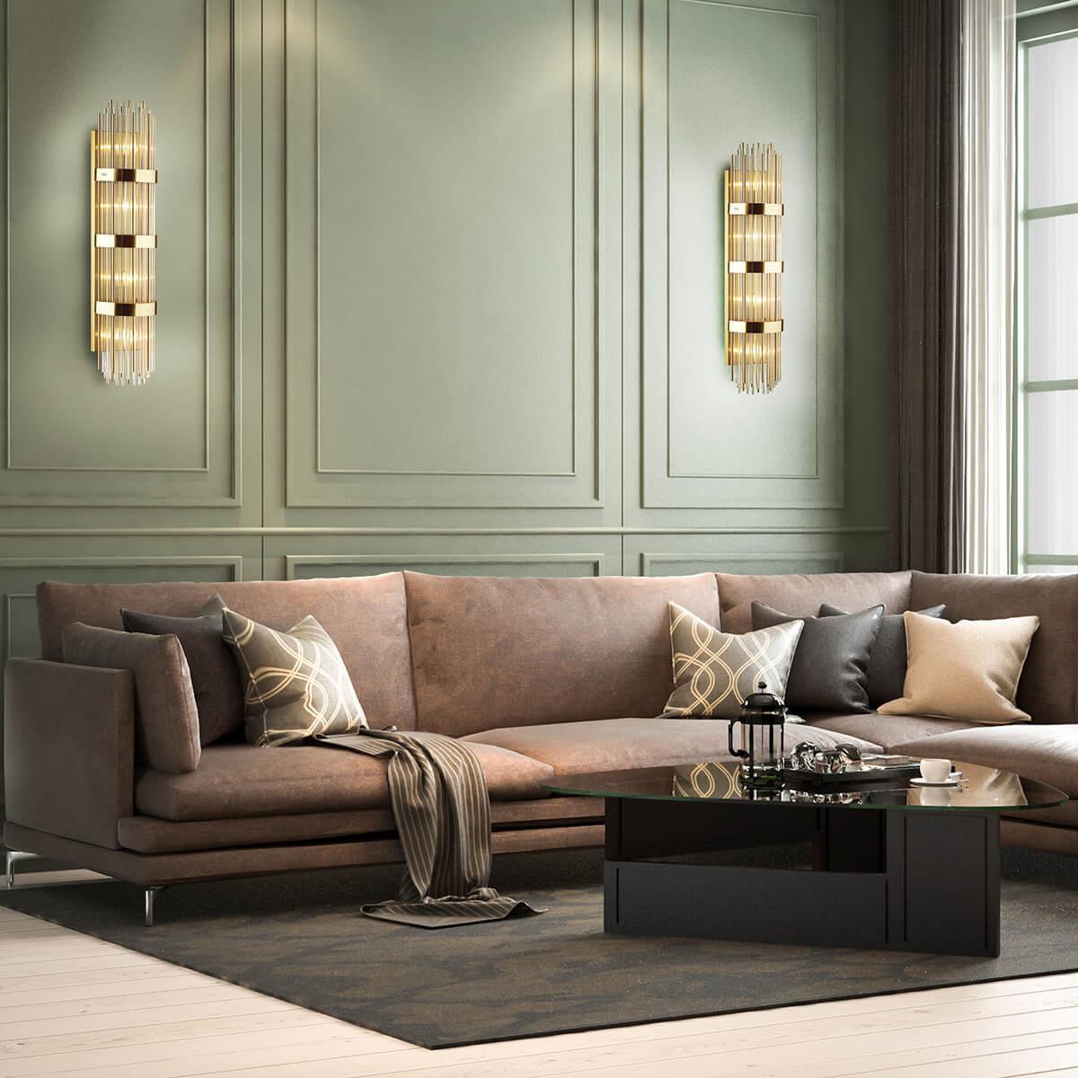 Картинка Настенный светильник Odeon Light Hall Empire 4854/4W