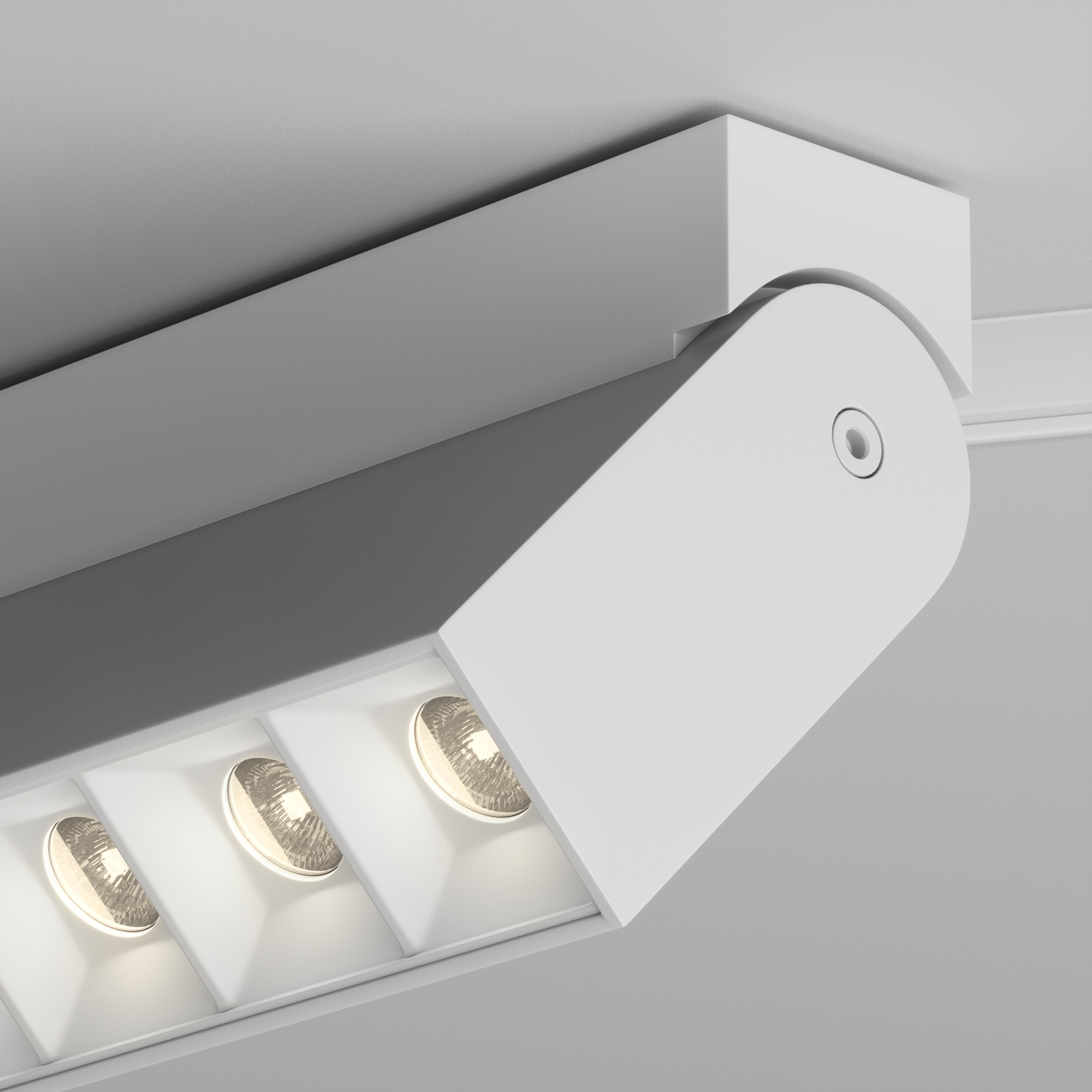 Дополнительная картинка Трековый светильник Technical TR077-2-20W3K-W