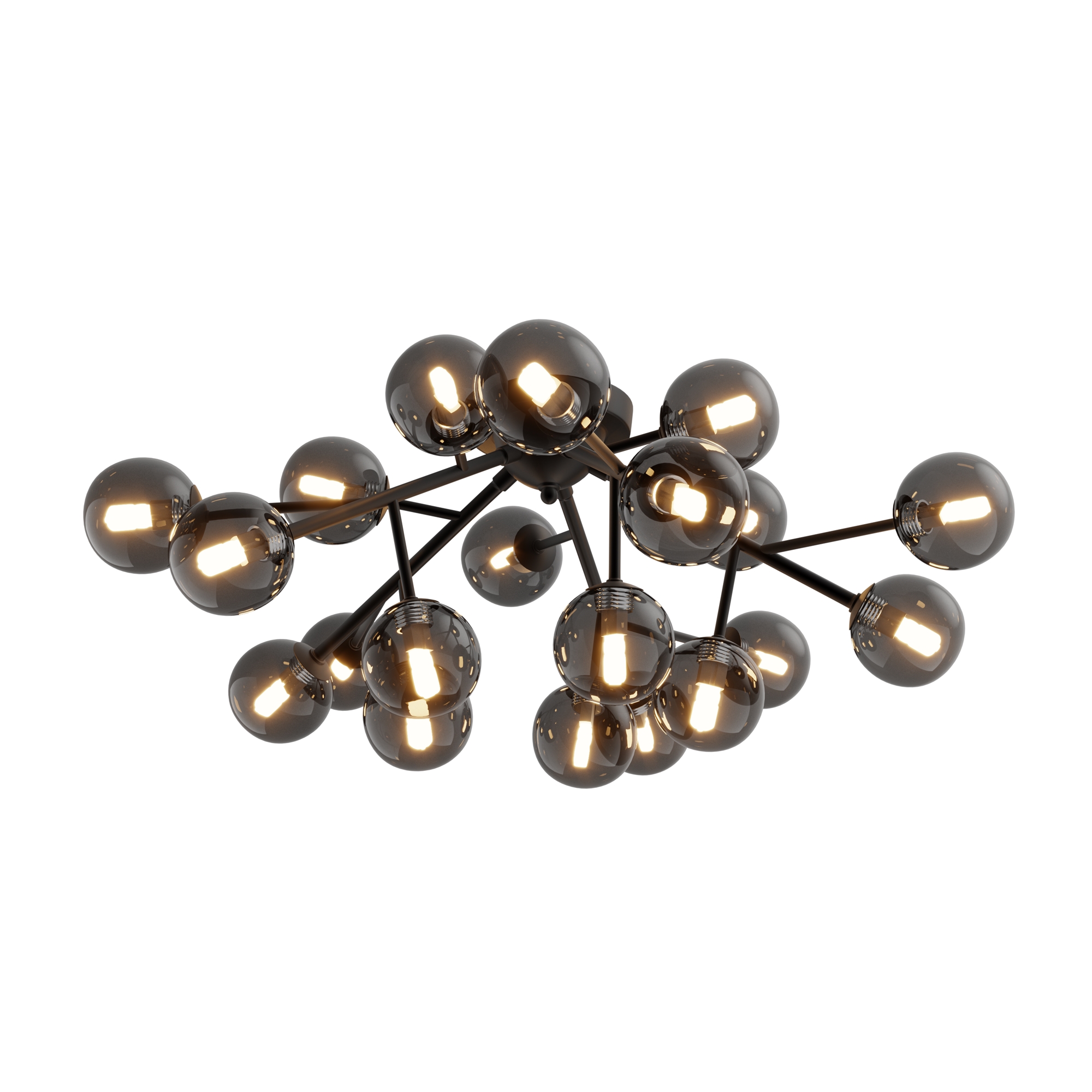Дополнительная картинка Потолочная люстра Maytoni MOD545CL-20B