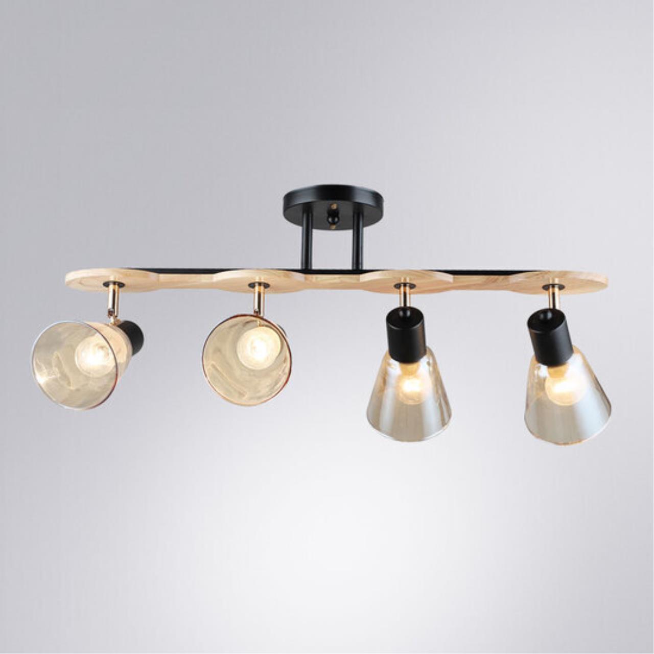 Дополнительная картинка Люстра Arte Lamp HARMONY A5112PL-4BK