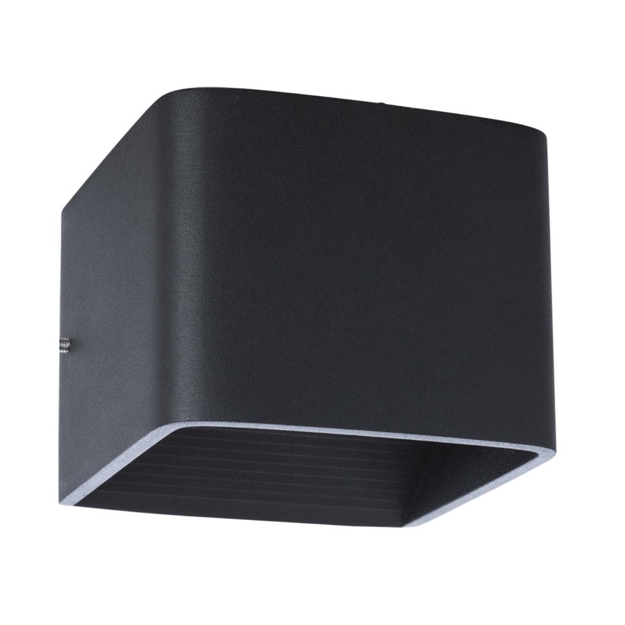 Картинка Настенный светодиодный светильник Arte Lamp Scatola A1423AP-1BK