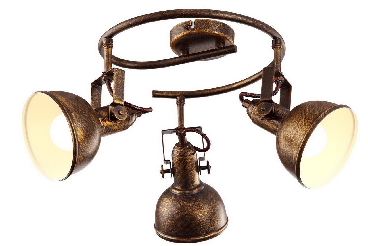 Дополнительная картинка Споты Arte Lamp A5215PL-3BR