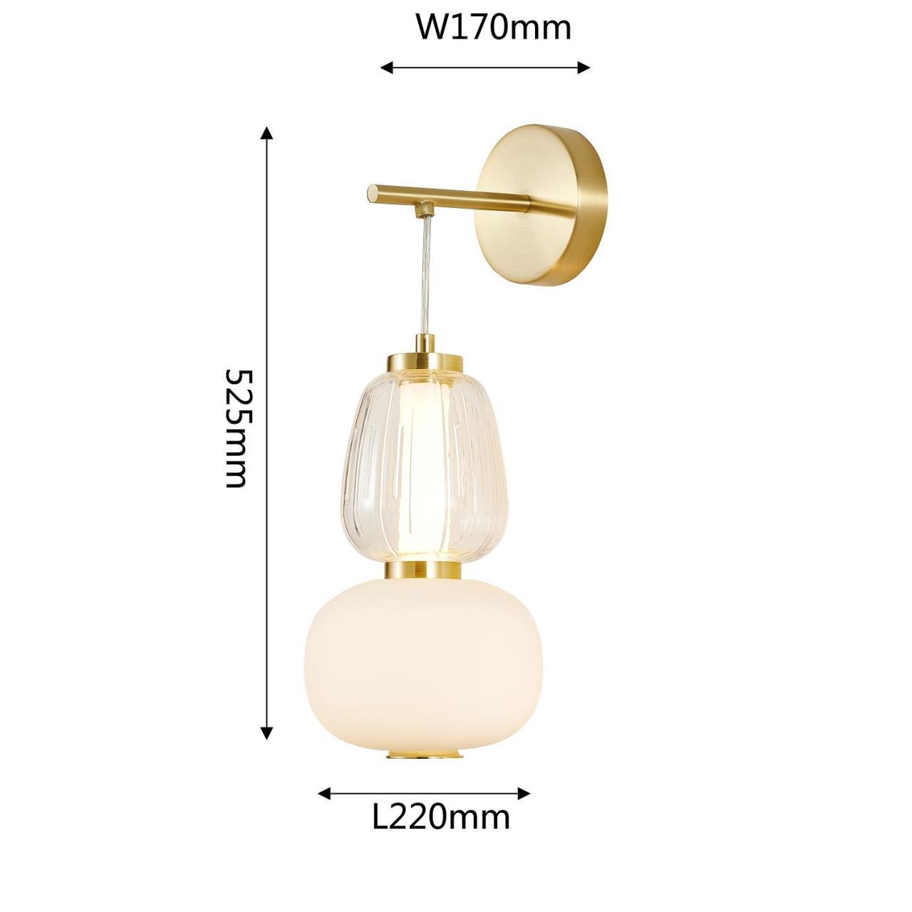 Дополнительная картинка Настенный светильник Bella 4057-1W