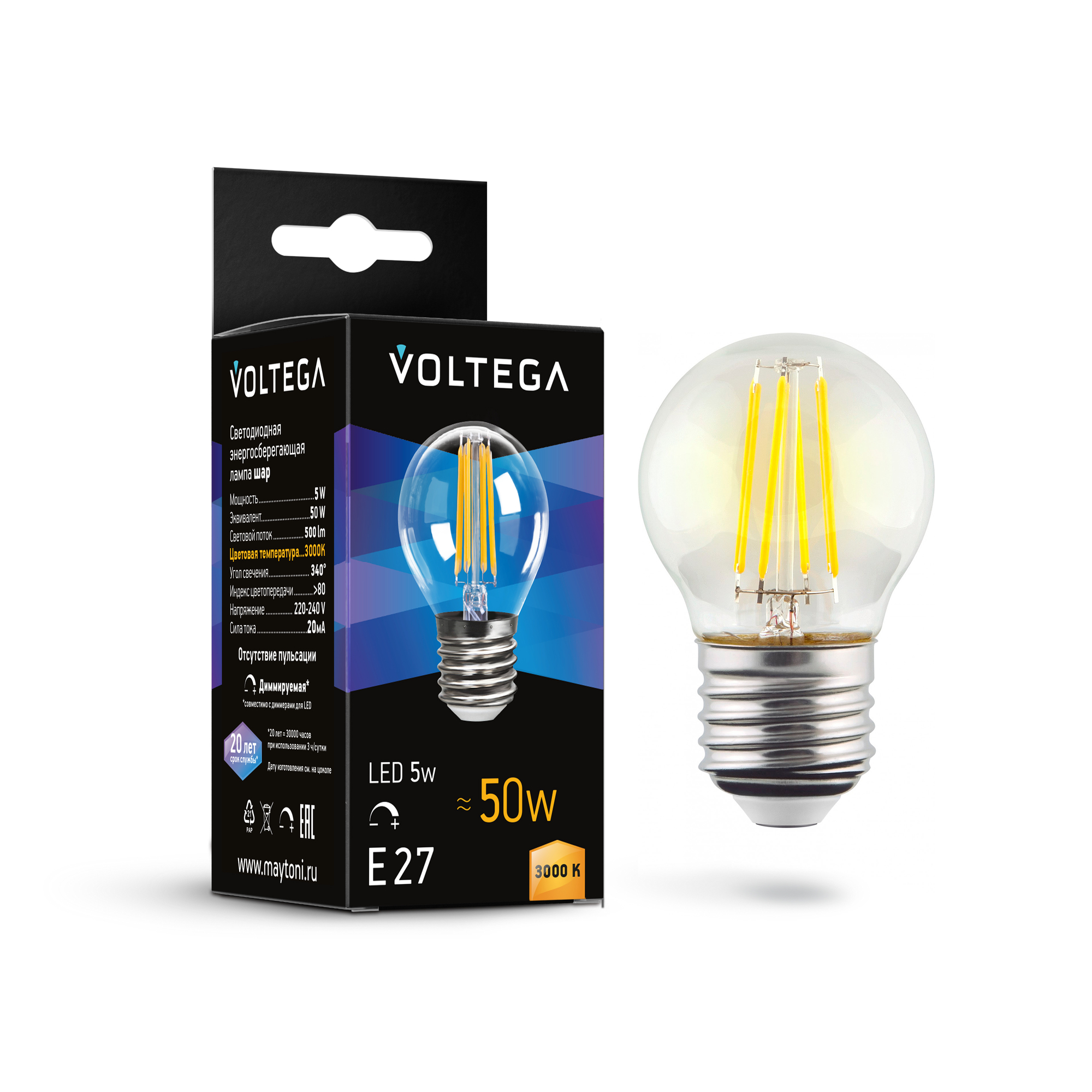 Картинка Лампочка Voltega 7202