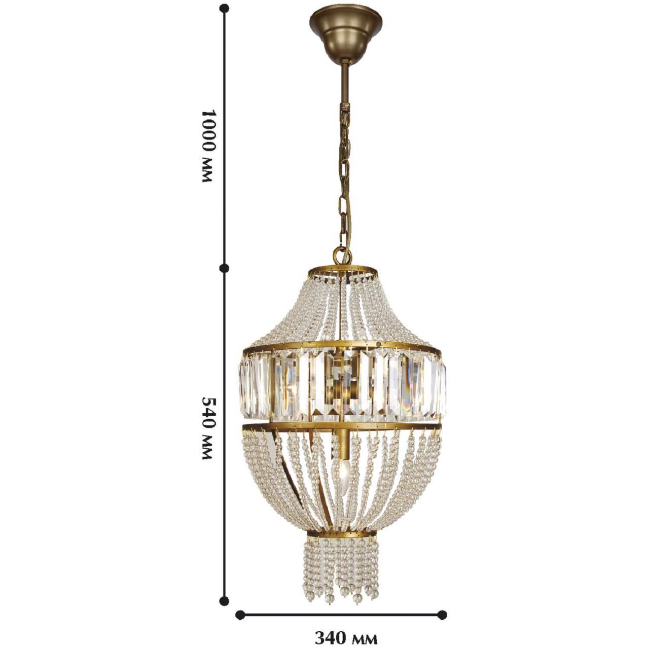 Картинка Подвесная люстра Favourite Ancient 1086-4P
