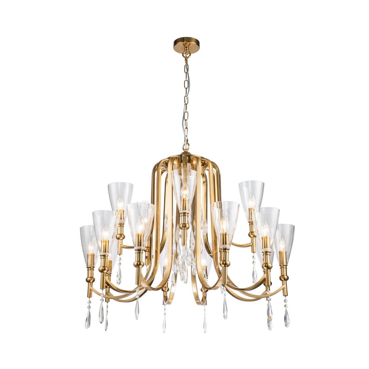 подвесная люстра favourite lyra 2968-15p, доставка по Казахстану 