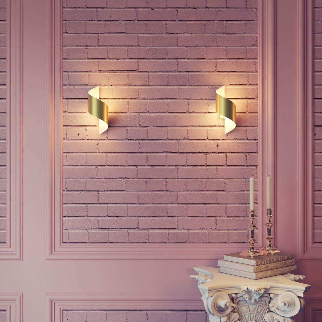 Картинка Настенный светодиодный светильник Odeon Light Hightech Boccolo 3544/5LW