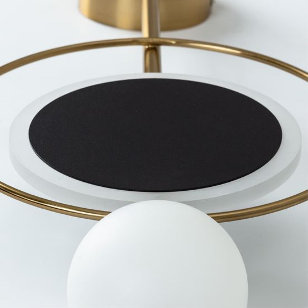 Картинка Настенный светильник Arte Lamp POLARIS A2604AP-7BK