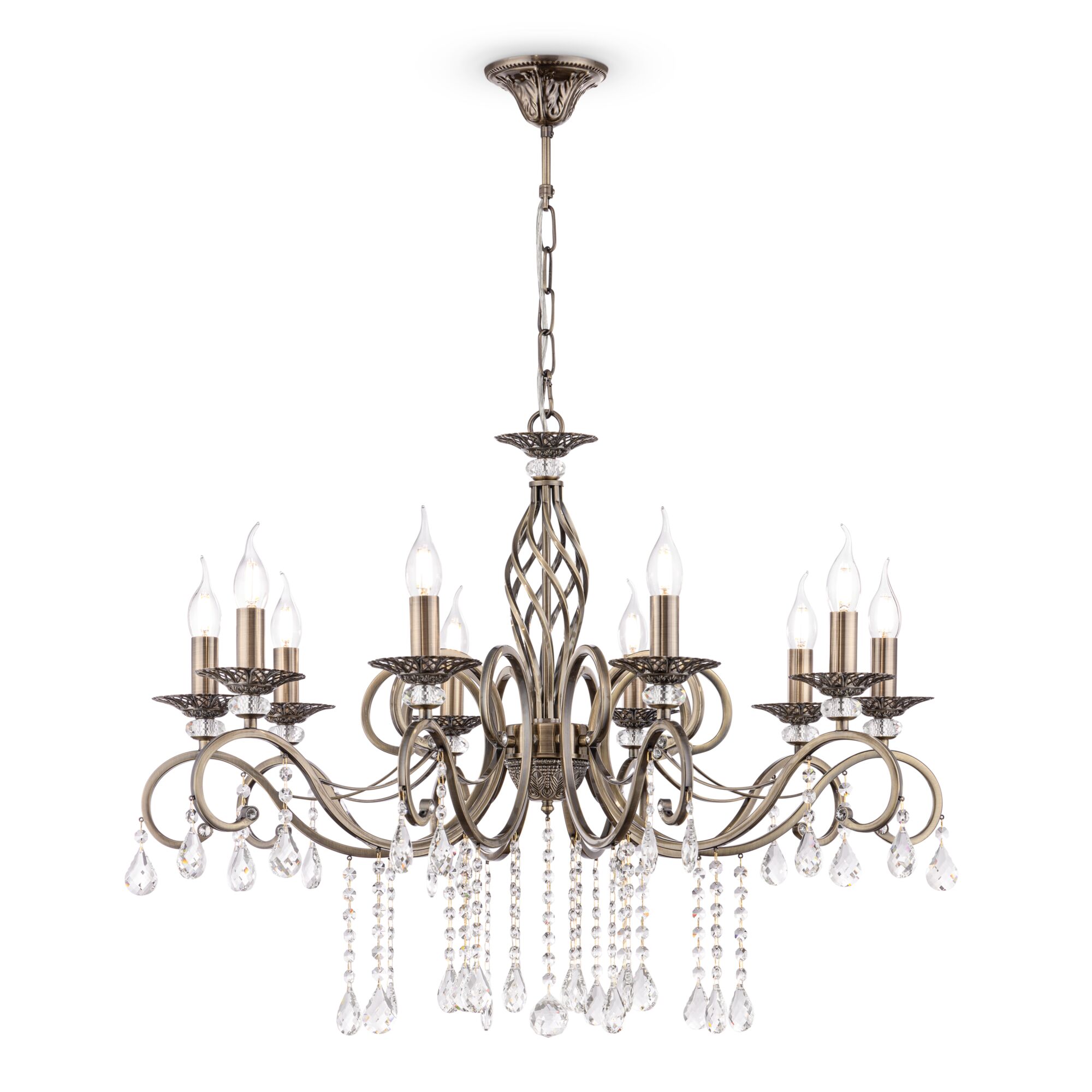 Дополнительная картинка Подвесная люстра Maytoni Grace RC247-PL-10-R