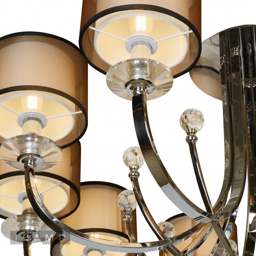 Картинка Потолочная люстра iLamp America 88049/10 CR