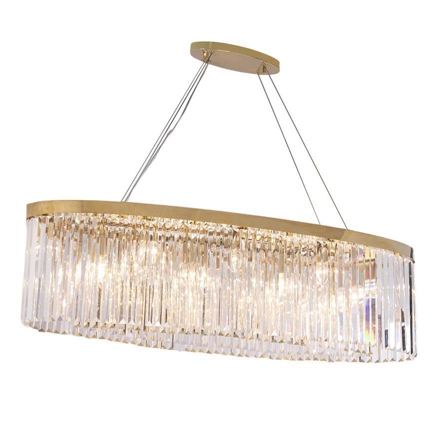 подвесная люстра newport 10119+7/s gold м0063196, доставка по Казахстану 