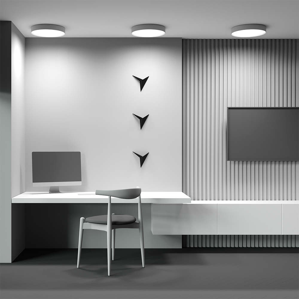 Дополнительная картинка Потолочный светильник Technical C032CL-45W4K-RD-W