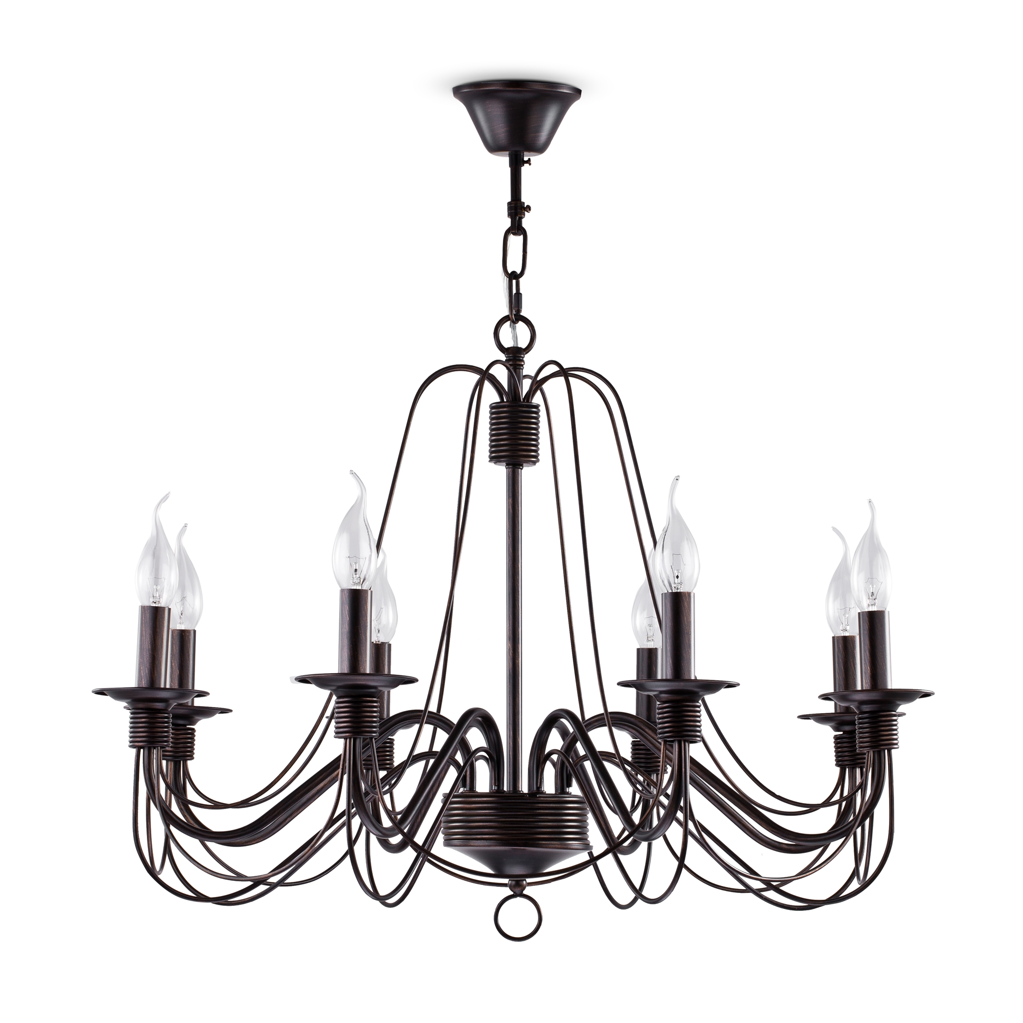 Дополнительная картинка Подвесная люстра Freya Velia FR2046-PL-08-BR