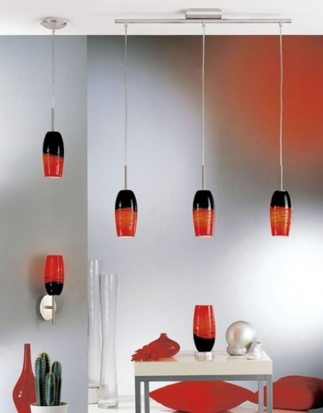 Картинка "Светильник подвесной/E14 1x40W/ ""RIBERA ROSSO"""