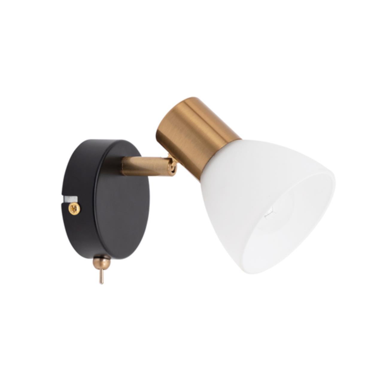 Картинка Настенный светильник Arte Lamp Falena A3117AP-1BK