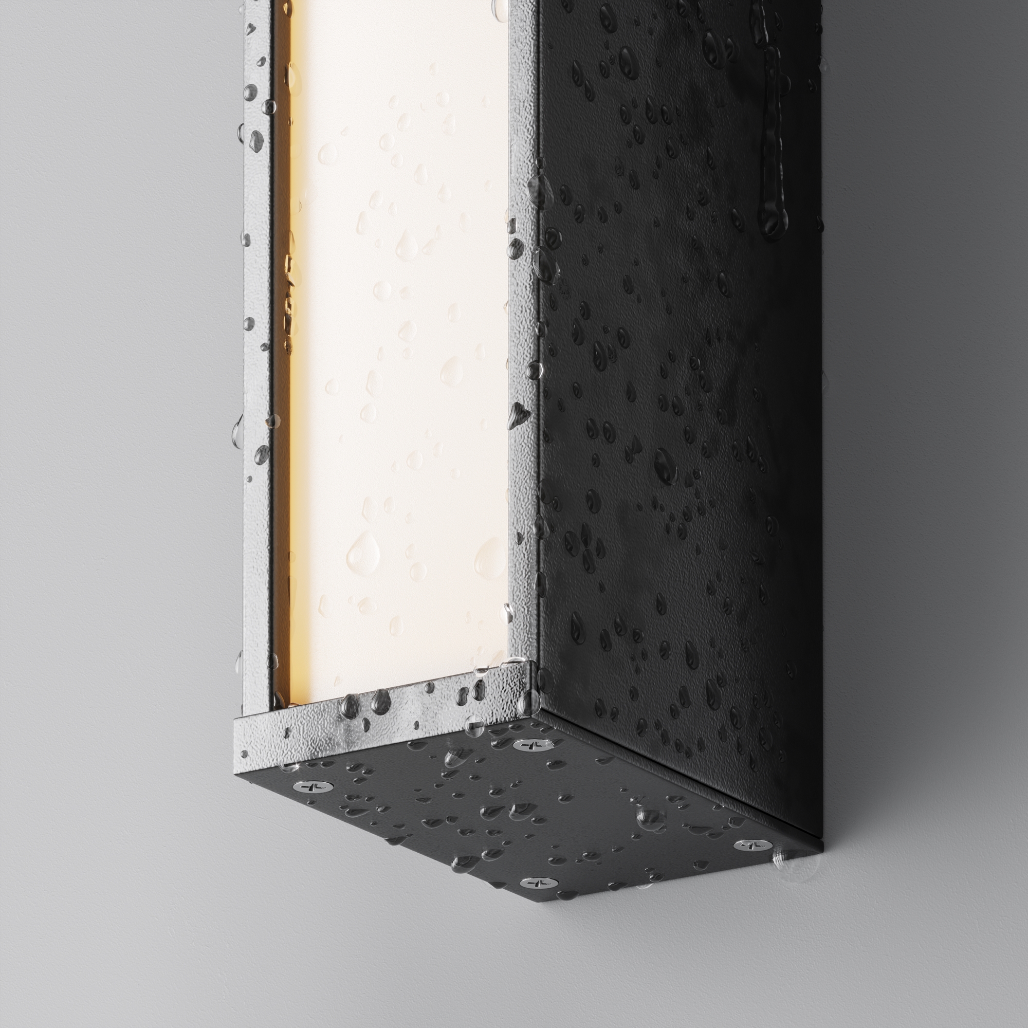 Дополнительная картинка Настенный светильник (бра) Outdoor O571WL-L20B3K