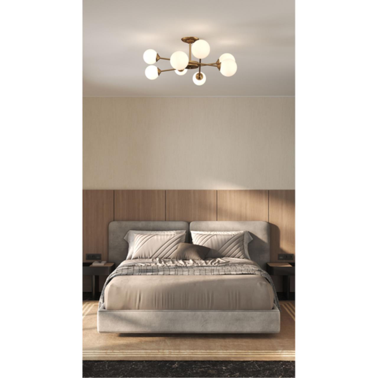 Картинка Потолочная люстра Arte Lamp Marco A2703PL-8SG