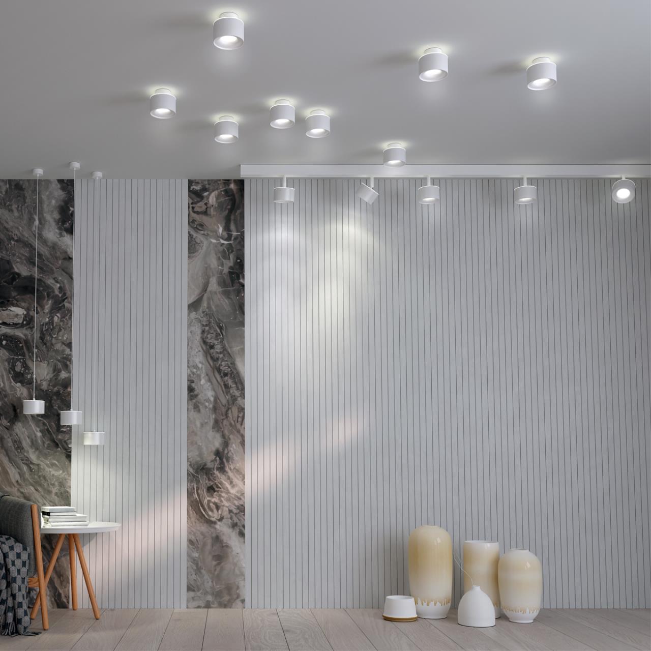 Картинка Потолочный светодиодный светильник Novotech Over Giro 358970