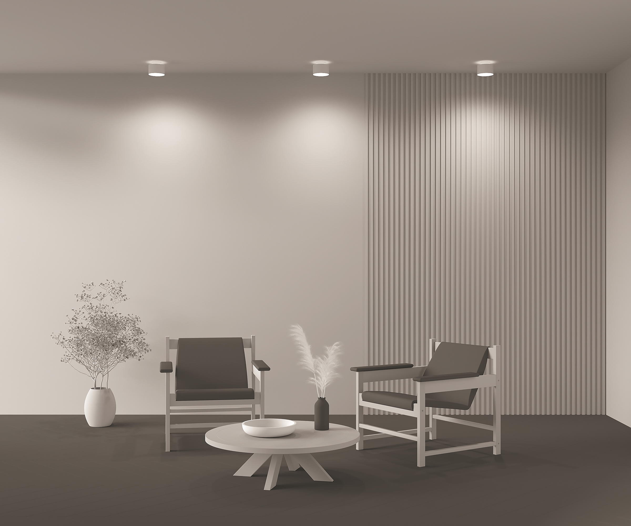 Дополнительная картинка Потолочный светильник Technical C009CW-L16W4K