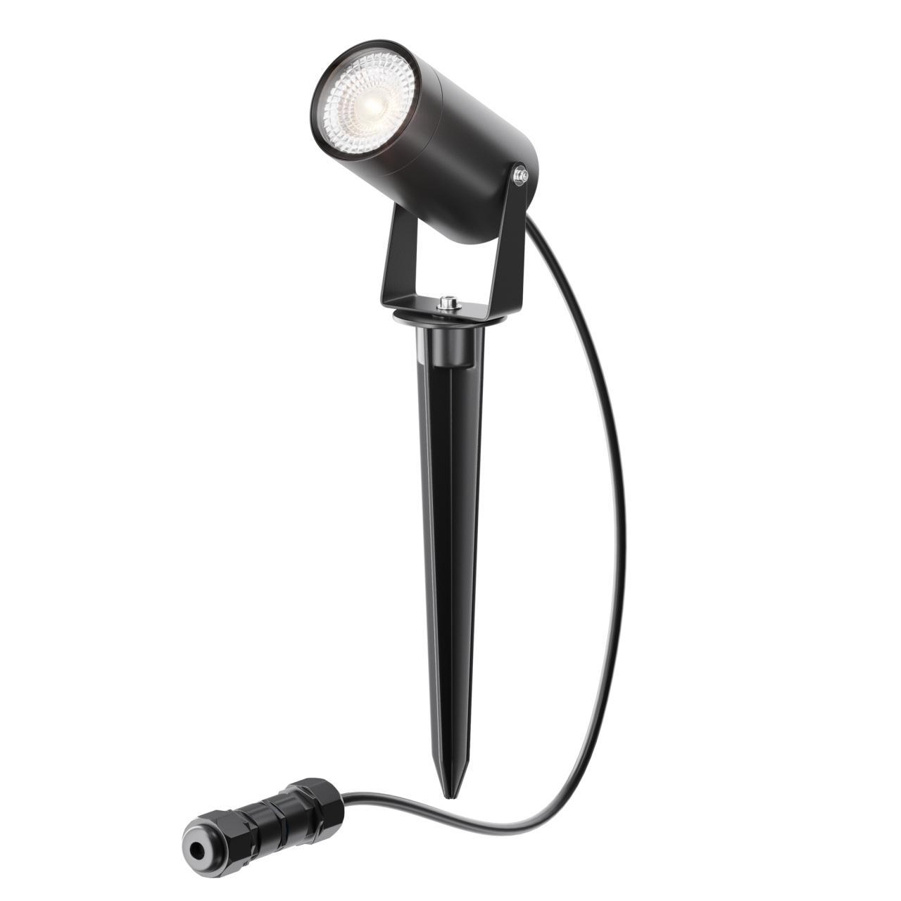 Дополнительная картинка Ландшафтный светильник Maytoni Scope O025FL-01B