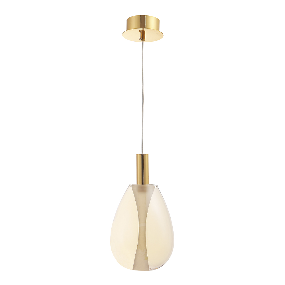 Дополнительная картинка Светильник подвесной Crystal Lux GAUDI SP4W LED AMBER Crystal Lux 1880/204