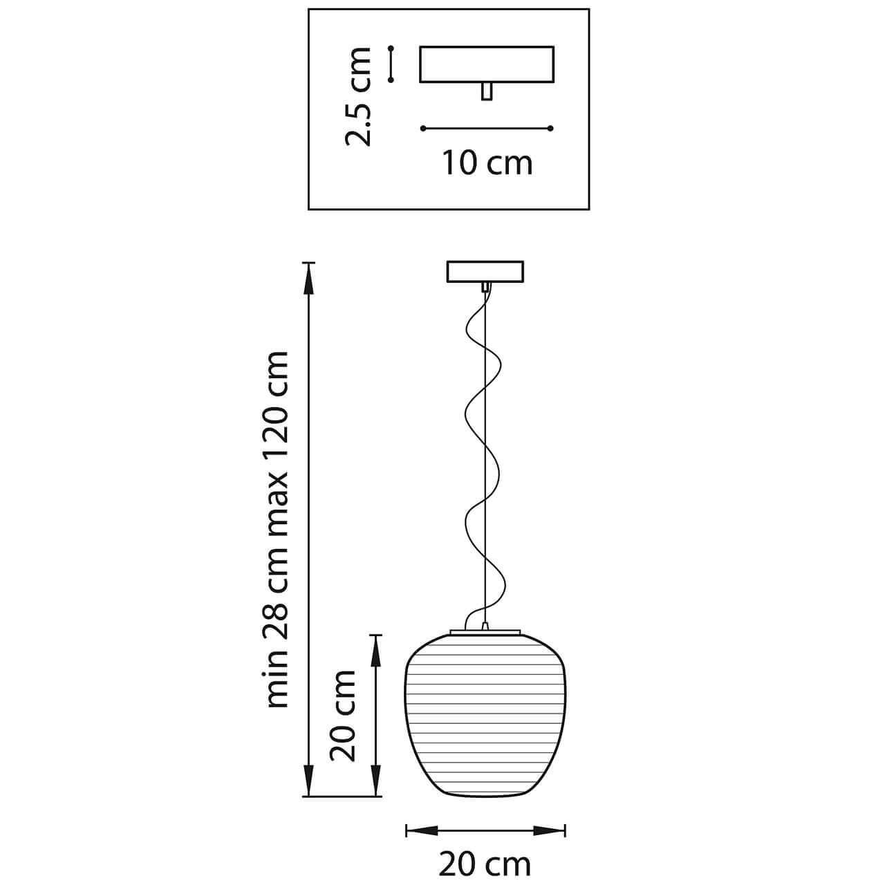 Картинка Подвесной светильник Lightstar Arnia 805011