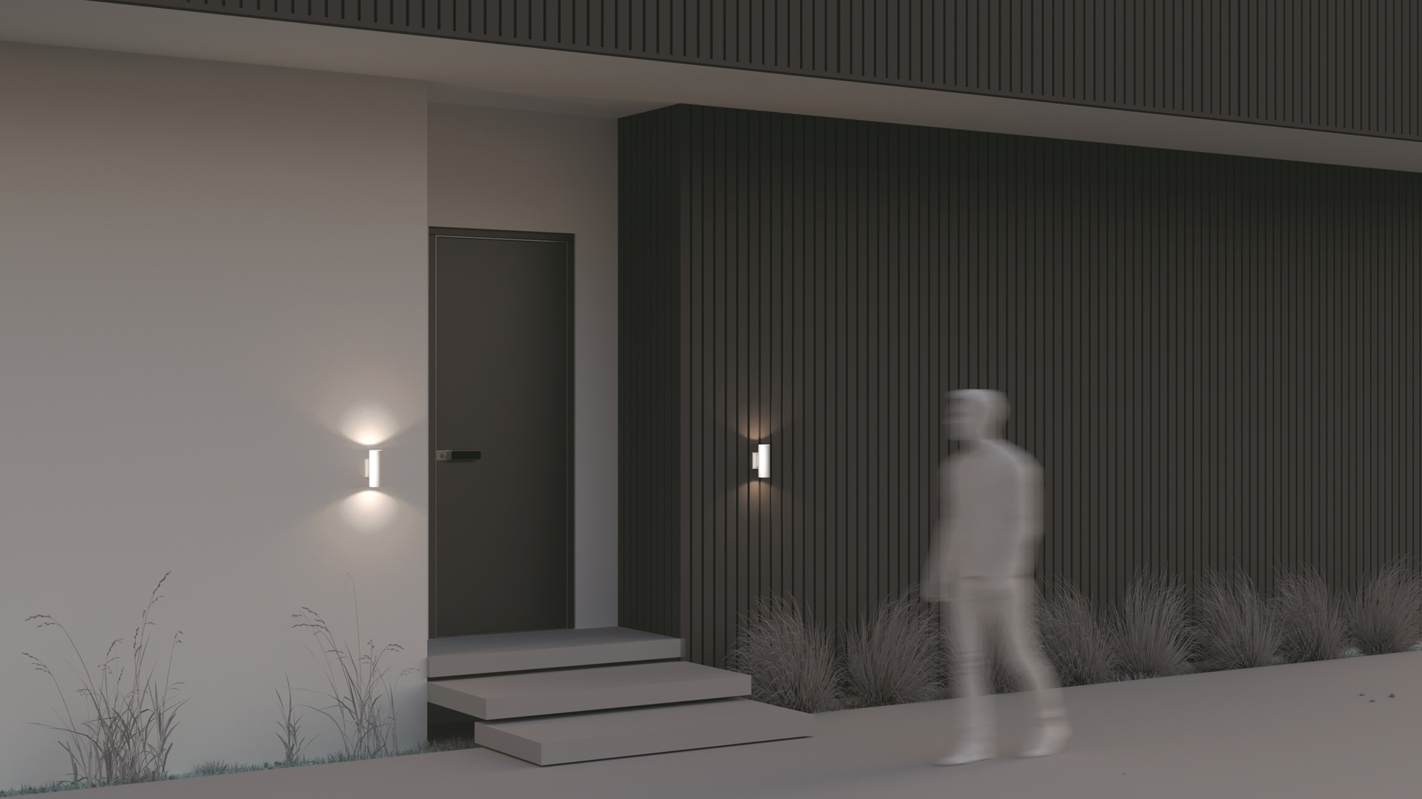 Дополнительная картинка Настенный светильник (бра) Outdoor O574WL-02W