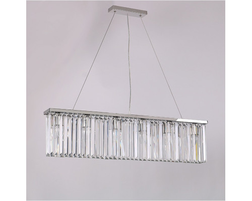 newport 10110 10116/s new , подвесной светильник, nickel clear crystal l90*8*h21.5/221.5 cm e14 6*60w, доставка по Казахстану newport 10110 10116/s new , подвесной светильник, nickel clear crystal l90*8*h21.5/221.5 cm e14 6*60w, доставка по Казахстану